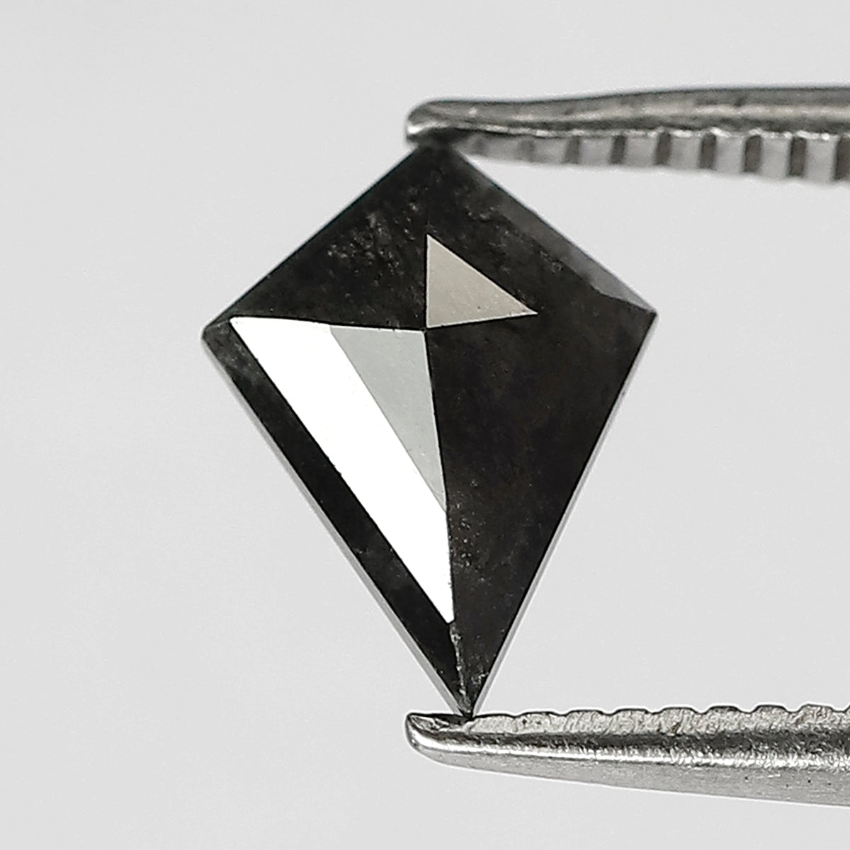1.00 Carat Kite Cut Salt and Pepper Diamond | Natural Black Gray Diamond | Unique Ethical Loose Stone for Ring