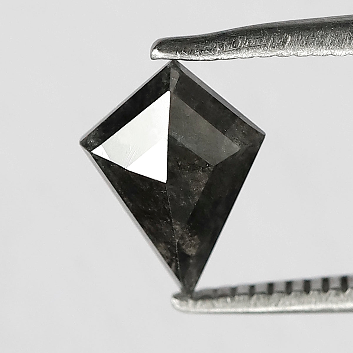 1.00 Carat Kite Cut Salt and Pepper Diamond | Natural Black Gray Diamond | Unique Ethical Loose Stone for Ring