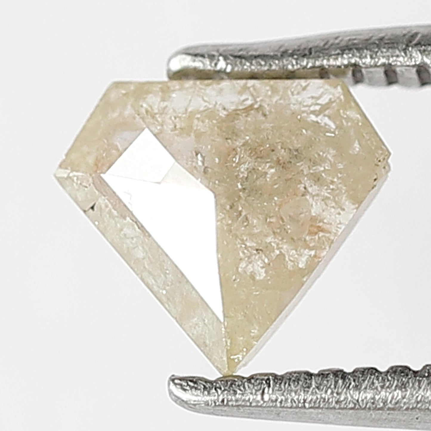 Pentagon 0.58 Ct Natural Yellowish Brown Rustic Diamond | Conflict Free Loose Diamond for Bridal Jewelry