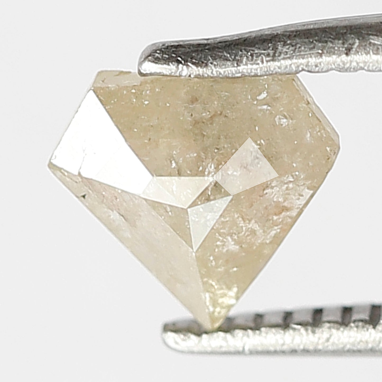 Pentagon 0.58 Ct Natural Yellowish Brown Rustic Diamond | Conflict Free Loose Diamond for Bridal Jewelry