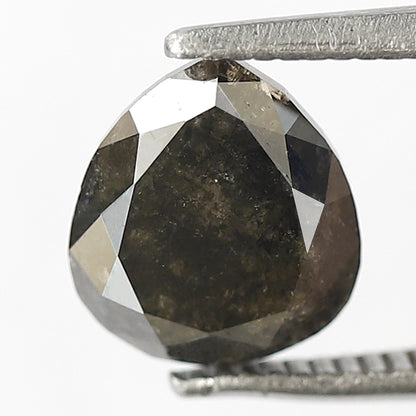 1.89 CT Pear Shape Natural Loose Diamond, 8.40 MM Ethical Loose Rustic Diamond For Proposal Ring