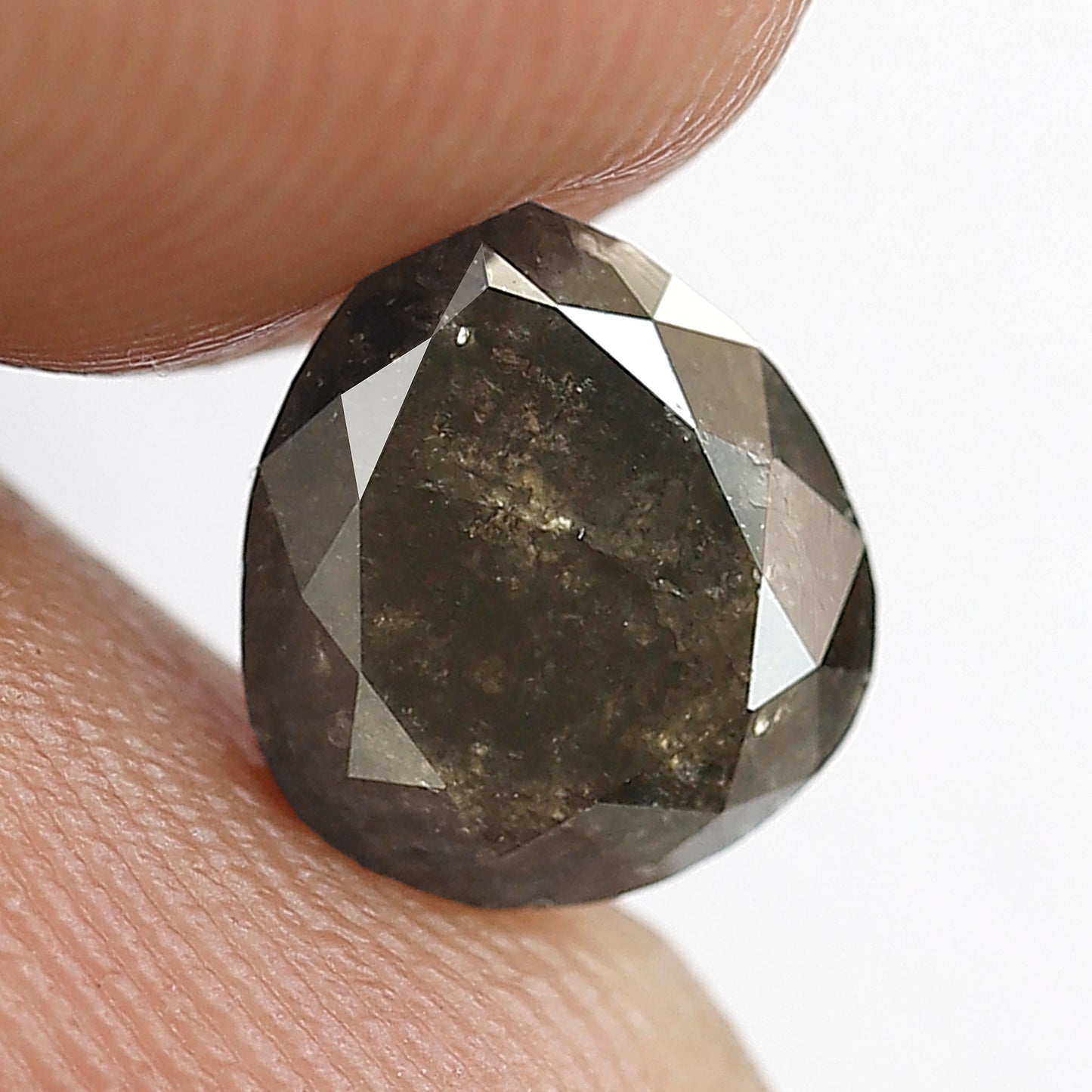 1.89 CT Pear Shape Natural Loose Diamond, 8.40 MM Ethical Loose Rustic Diamond For Proposal Ring