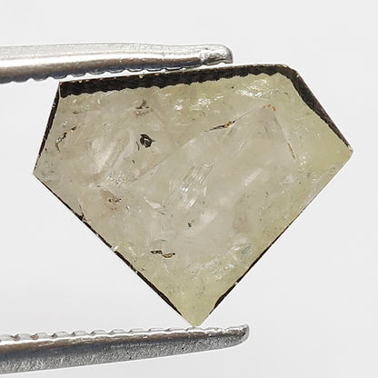 Diamond Shape 2.00 Ct Natural Grayish Green Diamond | 8.60 mm Conflict Free Loose Diamond for Jewelry