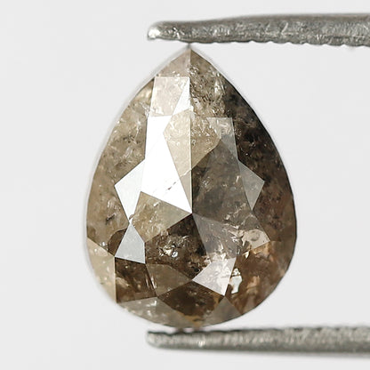 2.09 Ct Pear Shape Rustic Diamond | Natural Brownish Ethical Conflict Free Loose Diamond