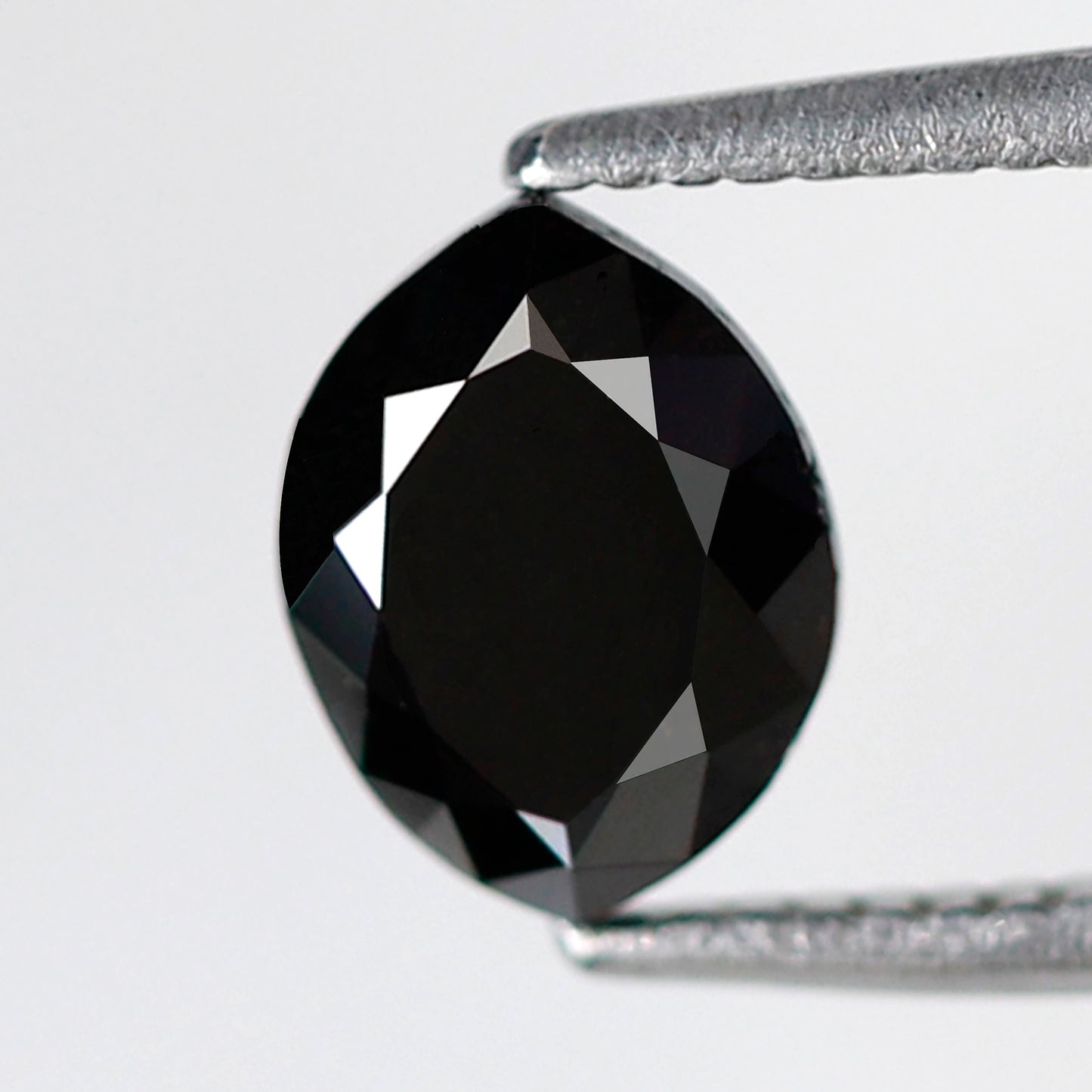 0.97 Ct Marquise Black Diamond AAA Quality, Natural Treated Loose Conflict Free Diamond for Women Ring