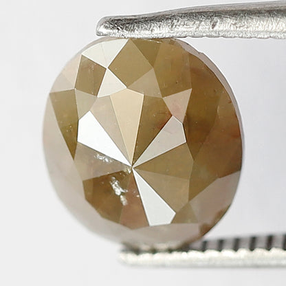 1.73 CT Oval Shape Ethical Loose Diamond, Natural Greenish Earth Mined Rustic Diamond For Oval Diamond Ring