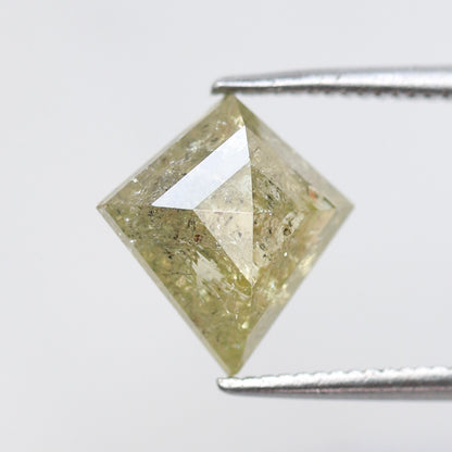 2.66 Carat Kite Shape Yellow Diamond | Natural Translucent Rustic Diamond | Loose Earth Mined Stone for Pendant & Ring