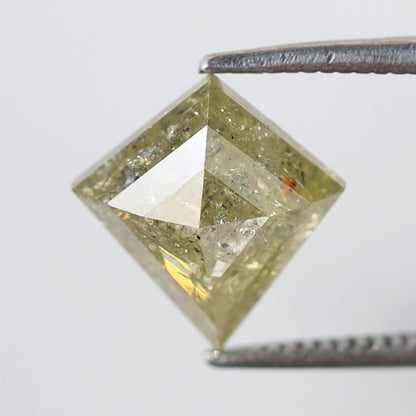 2.66 Carat Kite Shape Yellow Diamond | Natural Translucent Rustic Diamond | Loose Earth Mined Stone for Pendant & Ring