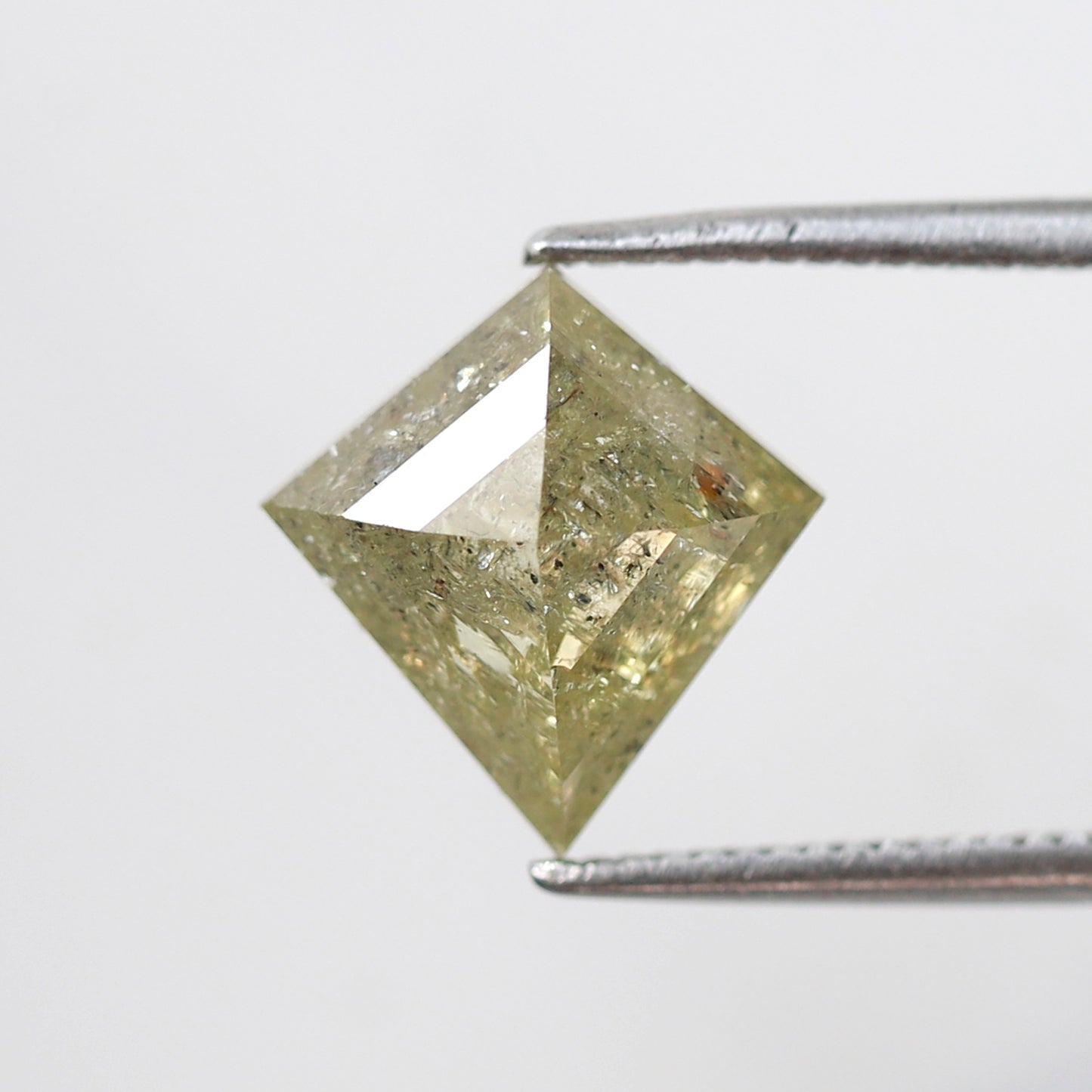 2.66 Carat Kite Shape Yellow Diamond | Natural Translucent Rustic Diamond | Loose Earth Mined Stone for Pendant & Ring