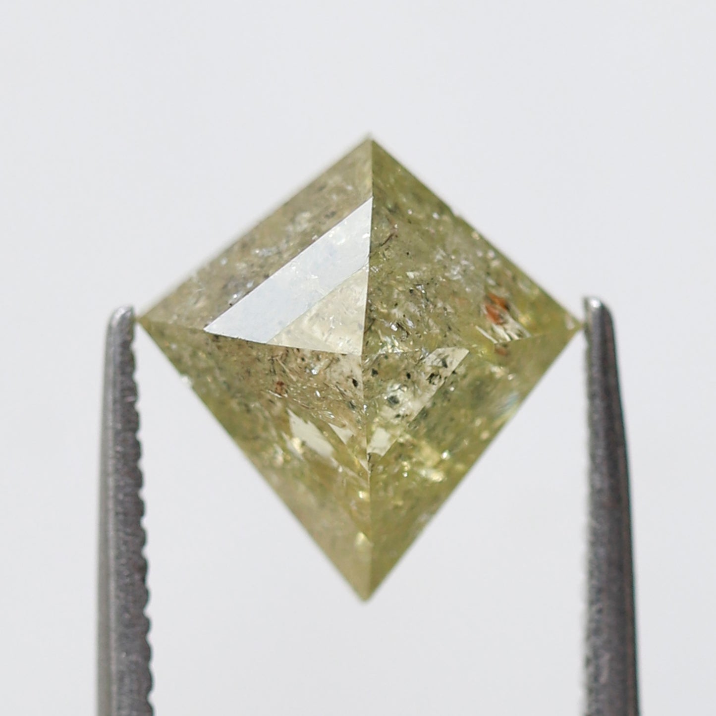 2.66 Carat Kite Shape Yellow Diamond | Natural Translucent Rustic Diamond | Loose Earth Mined Stone for Pendant & Ring
