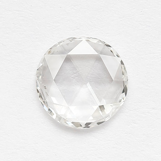 0.91 CT 7 mm  EF Color Portrait Cut SI clarity Translucent Diamond made for Jewelry