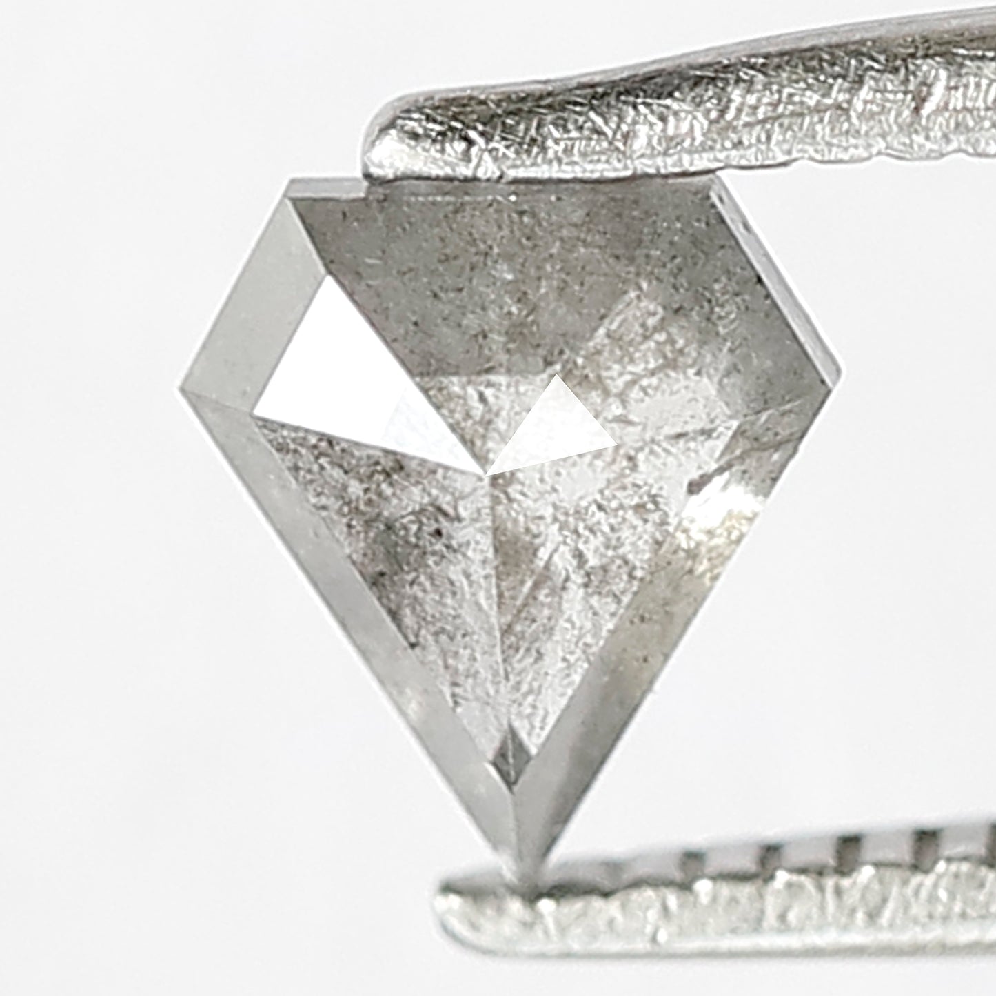 Pentagon Shape 0.53 Ct Natural Gray Black Diamond | Conflict Free Earth Mined 6.10 mm Loose Diamond for Ring