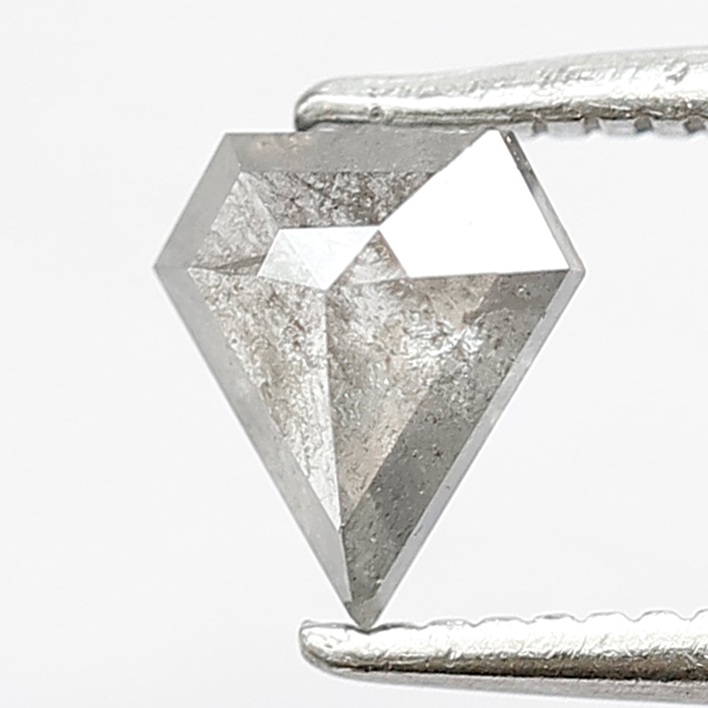 Pentagon Shape 0.53 Ct Natural Gray Black Diamond | Conflict Free Earth Mined 6.10 mm Loose Diamond for Ring