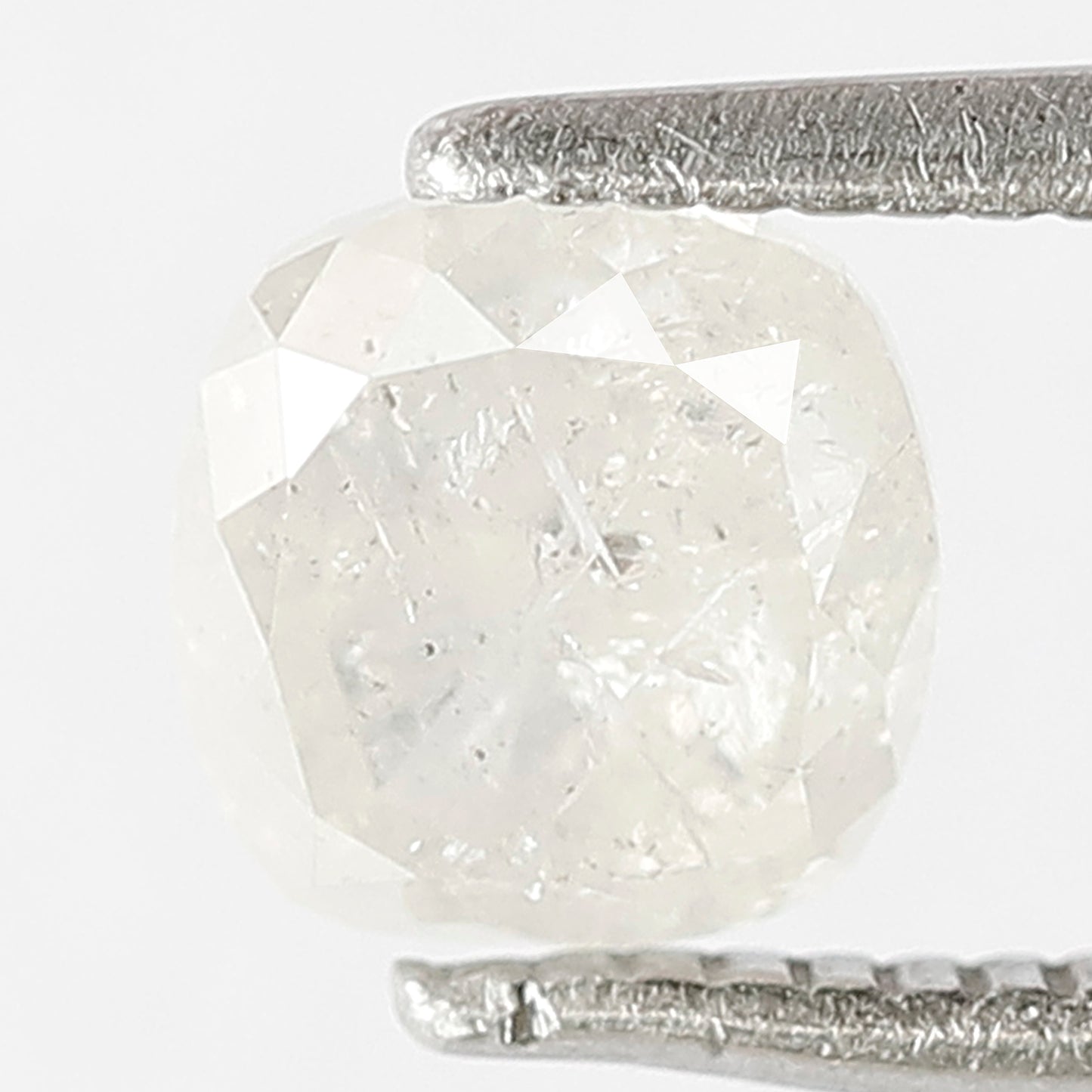 1.15 Ct Cushion Cut Icy White Diamond | 5.70 mm Natural Translucent Earth Mined Loose Diamond for Ring