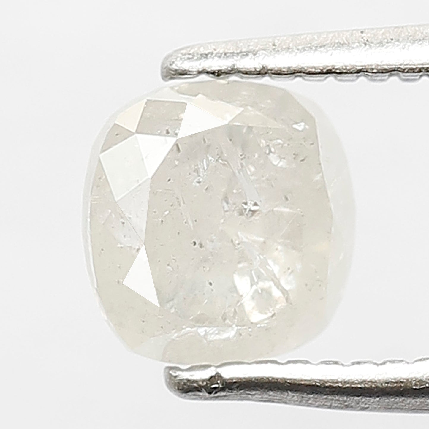 1.15 Ct Cushion Cut Icy White Diamond | 5.70 mm Natural Translucent Earth Mined Loose Diamond for Ring