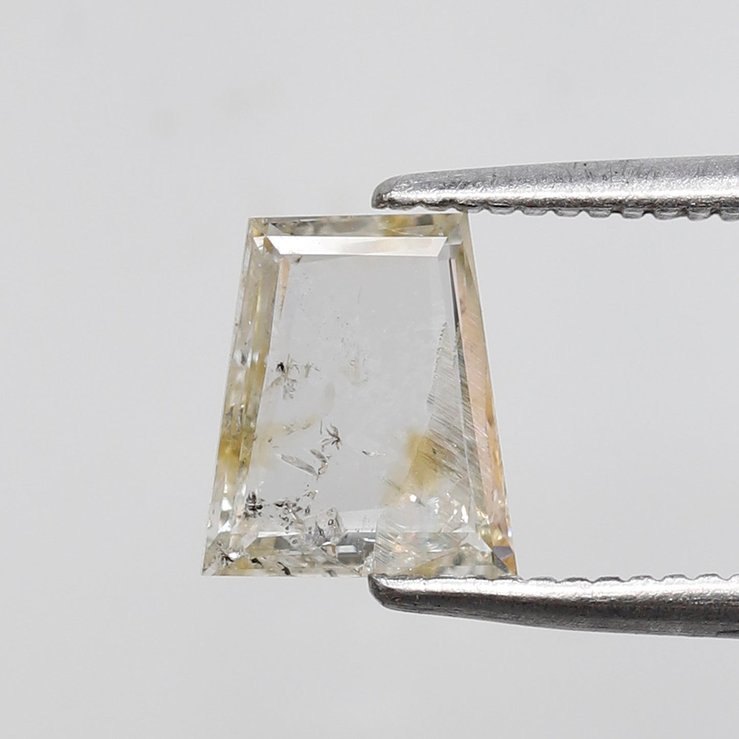 0.75 Ct Trapezoid Cut Rustic Diamond, Natural Loose Diamond 7.10x6.10 mm, Ethical Diamond for Custom Jewelry