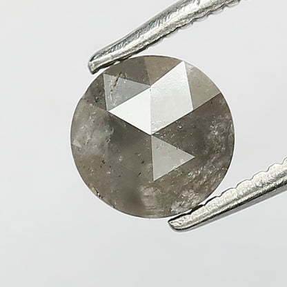 Round Shape Salt and Pepper Loose Natural Diamond 0.69 Carat