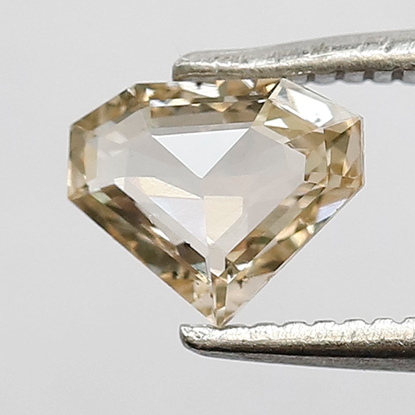 0.42 Ct Translucent Brown Rose Cut Diamond, Natural Diamond Shape Earth Mined Loose Diamond For Pendant