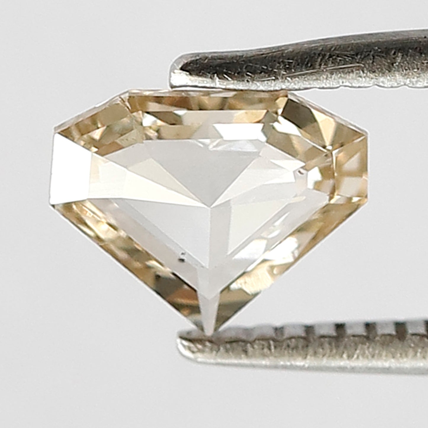 0.42 Ct Translucent Brown Rose Cut Diamond, Natural Diamond Shape Earth Mined Loose Diamond For Pendant