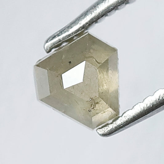 0.48 CT Geometric Cut Modified Shape Natural Rustic Diamond