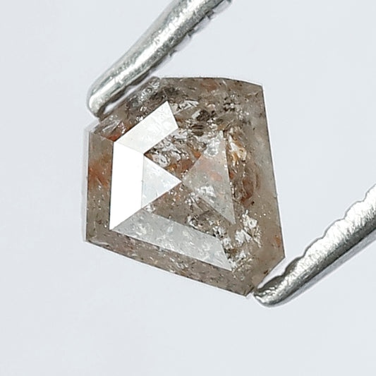 0.79 CT Antique Cut Fancy Reddish Color Loose Natural Rustic Diamond