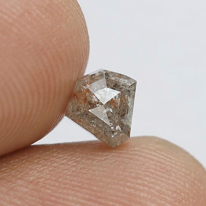 0.79 CT Antique Cut Fancy Reddish Color Loose Natural Rustic Diamond