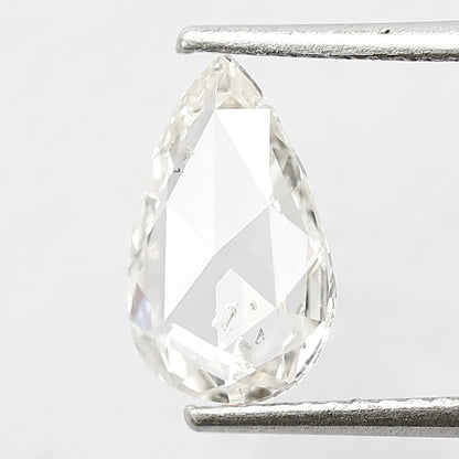 1 CT Pear Shape Diamond 10.2 x 6.5 x 1.8 MM Loose Natural GH Color Si Clarity Conflict Free Rose Cut Best Quality Diamond For Proposal Ring