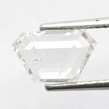 1.37 CT 5.8 x 9.3 x 2.6 MM Geometric Shape Diamond Natural GH Color and SI Clarity Portrait Cut Diamond For Custom Made Bespoke Jewelry