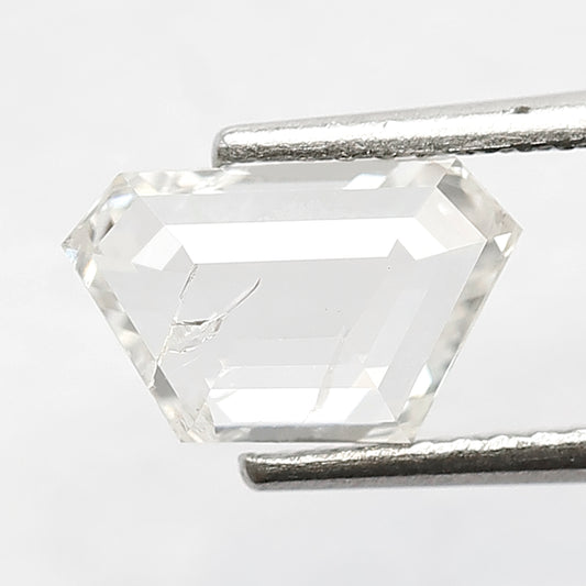 1.37 CT 5.8 x 9.3 x 2.6 MM Geometric Shape Diamond Natural GH Color and SI Clarity Portrait Cut Diamond For Custom Made Bespoke Jewelry