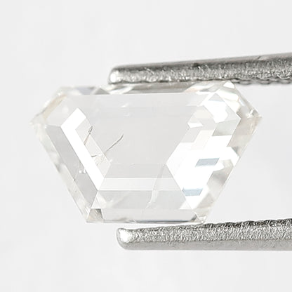 1.37 CT 5.8 x 9.3 x 2.6 MM Geometric Shape Diamond Natural GH Color and SI Clarity Portrait Cut Diamond For Custom Made Bespoke Jewelry