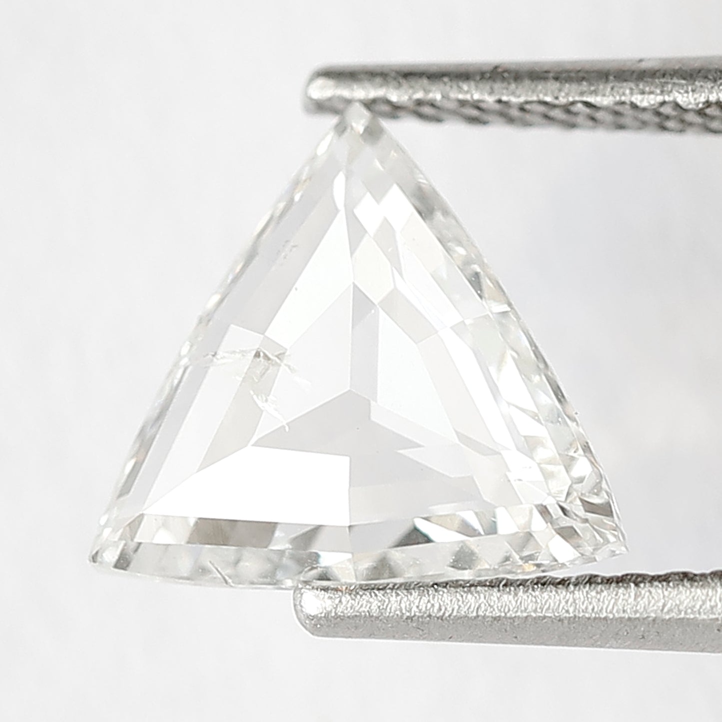 1.51 CT Triangle Shape Rose cut Diamond FG Color SI Clarity 8.90 MM Loose Natural Diamond