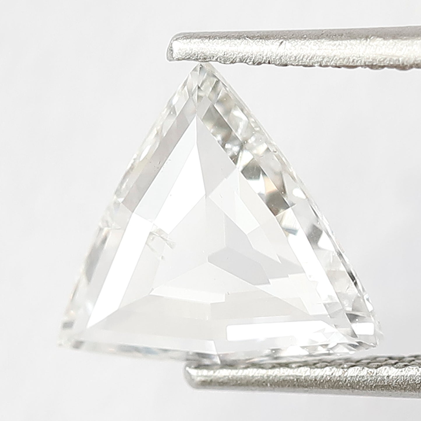 1.51 CT Triangle Shape Rose cut Diamond FG Color SI Clarity 8.90 MM Loose Natural Diamond