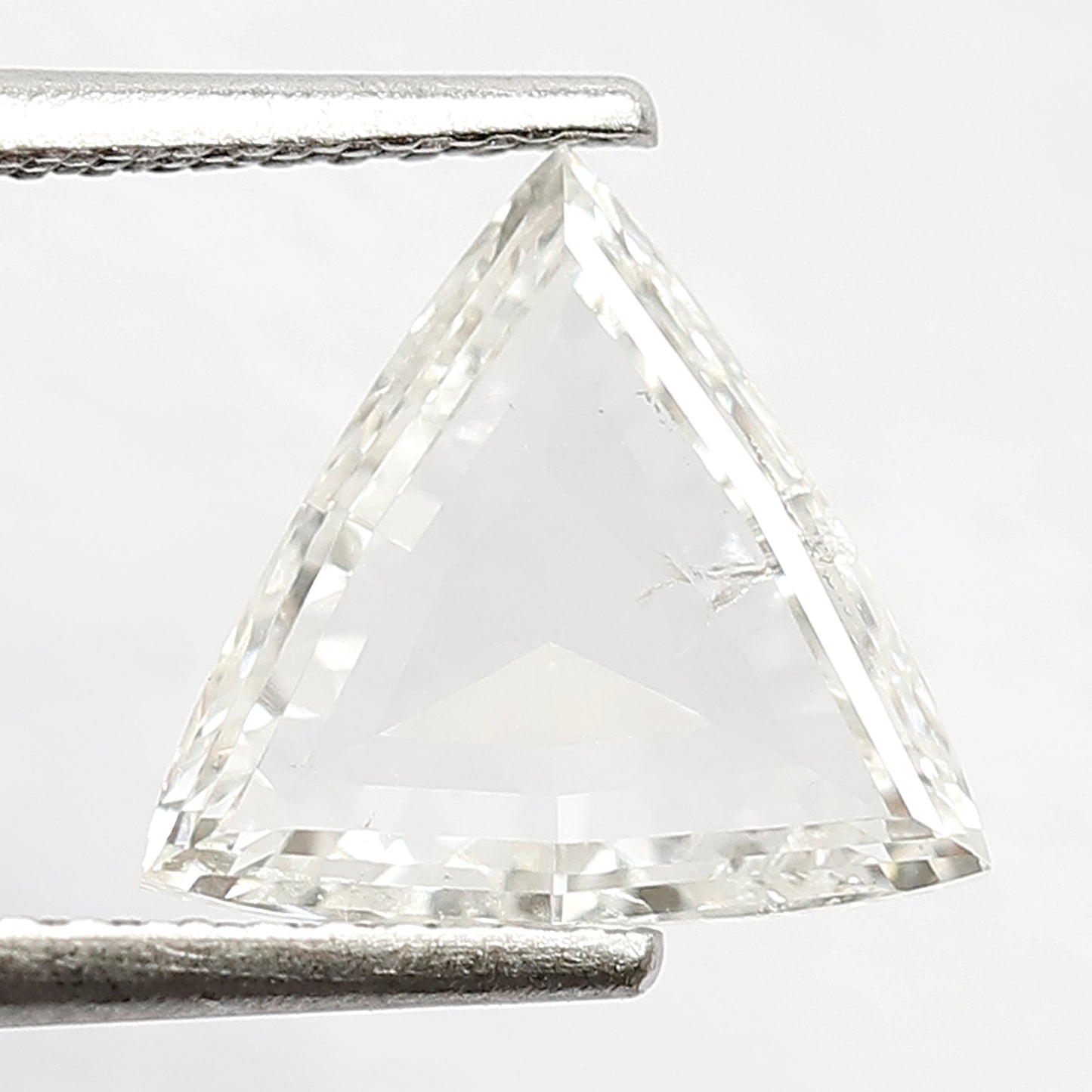 1.51 CT Triangle Shape Rose cut Diamond FG Color SI Clarity 8.90 MM Loose Natural Diamond