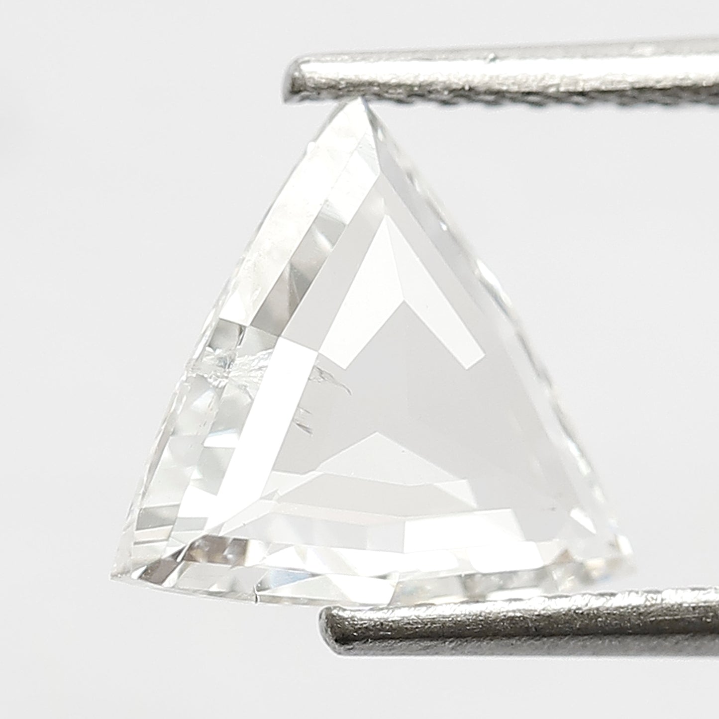 1.51 CT Triangle Shape Rose cut Diamond FG Color SI Clarity 8.90 MM Loose Natural Diamond