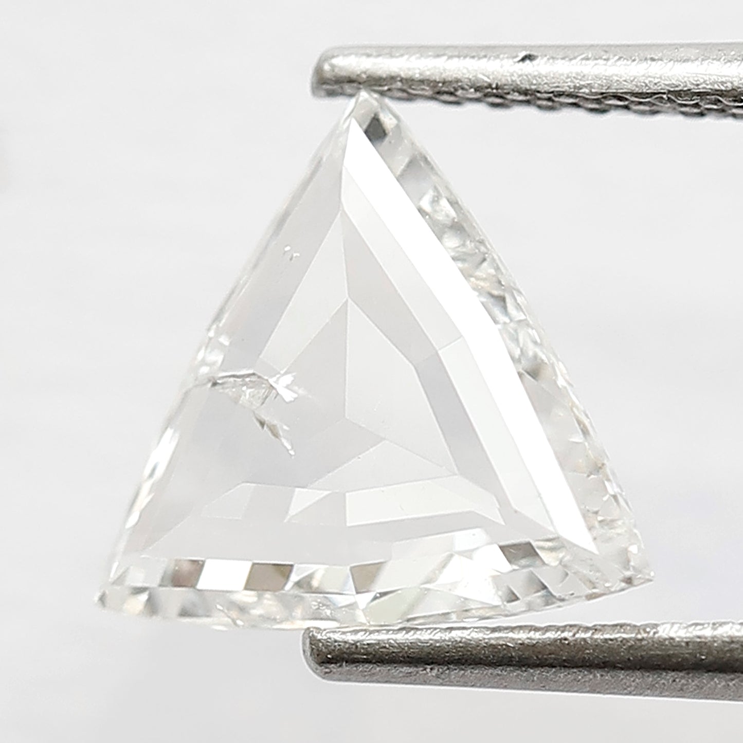 1.51 CT Triangle Shape Rose cut Diamond FG Color SI Clarity 8.90 MM Loose Natural Diamond