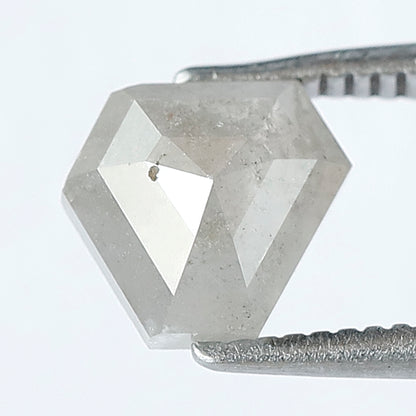 1.18 CT Grey Color Modified Geometric Shape Natural loose Diamond