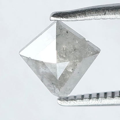 0.54 CT Kite Shape Grey Color Salt and Pepper Loose Natural Diamond