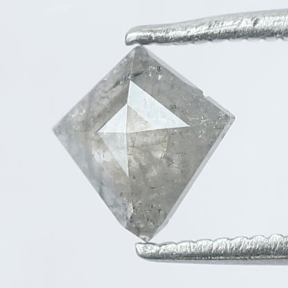 0.54 CT Kite Shape Grey Color Salt and Pepper Loose Natural Diamond