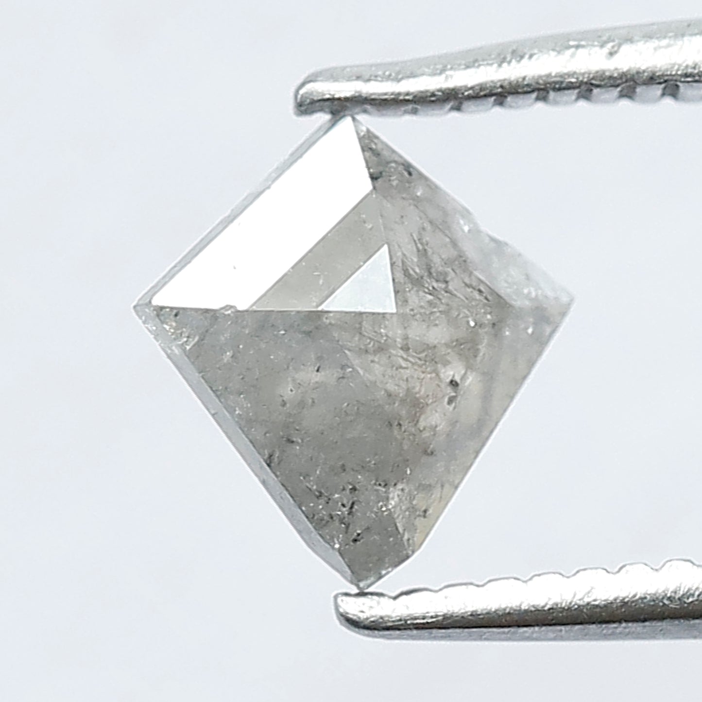 0.54 CT Kite Shape Grey Color Salt and Pepper Loose Natural Diamond