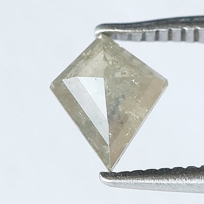 0.52 CT Light Yellow Color Kite Shape Salt and Pepper Loose Natural Diamond