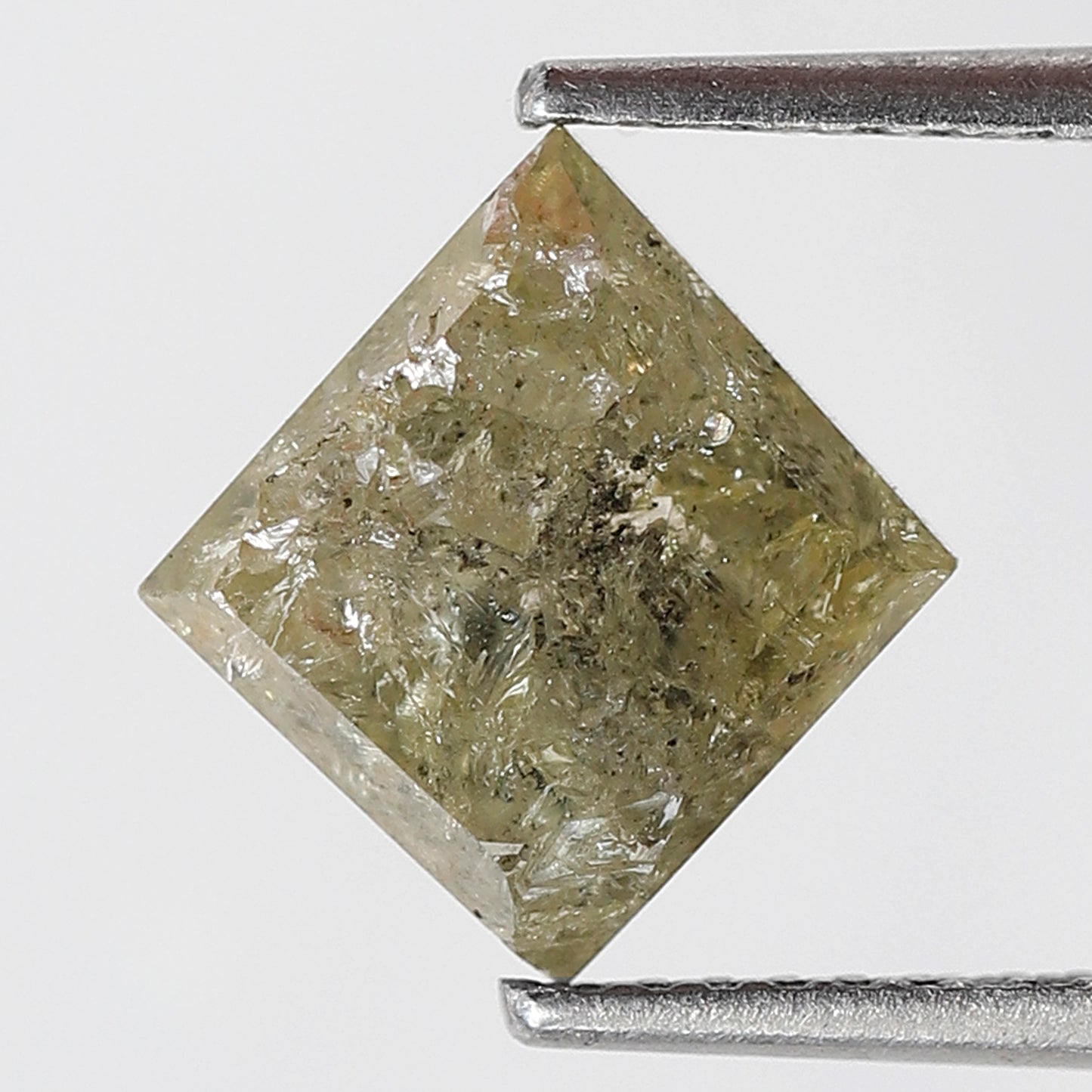 2.79 Ct Kite Shape Rustic Diamond, Translucent Yellow Natural Diamond, Conflict Free Loose Diamond for Engagement Ring