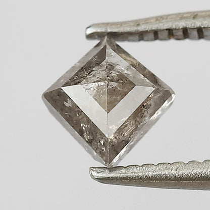 Kite shape 0.55 CT natural loose diamond 5.70 mm light brown color salt and pepper diamond for wedding band