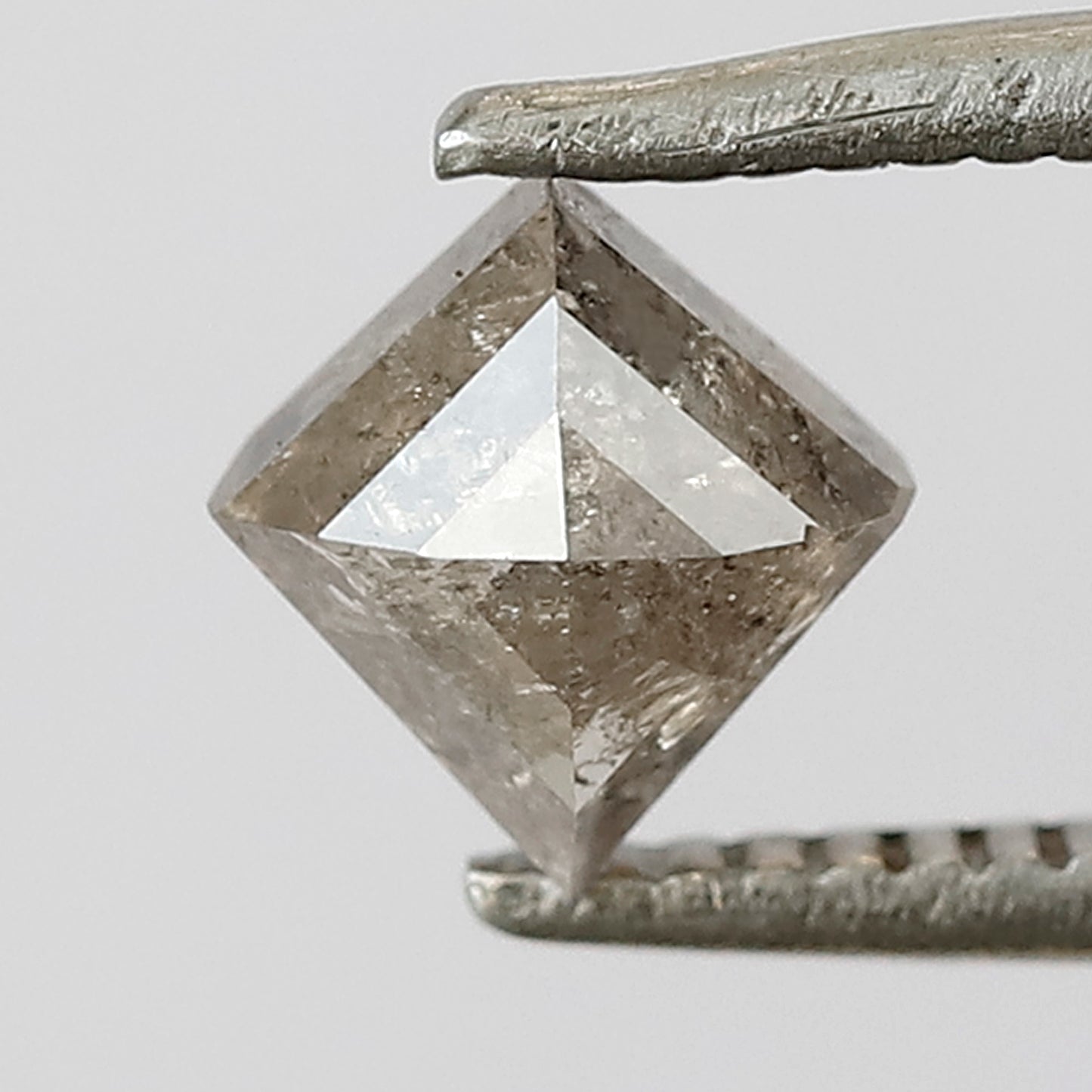 Kite shape 0.55 CT natural loose diamond 5.70 mm light brown color salt and pepper diamond for wedding band