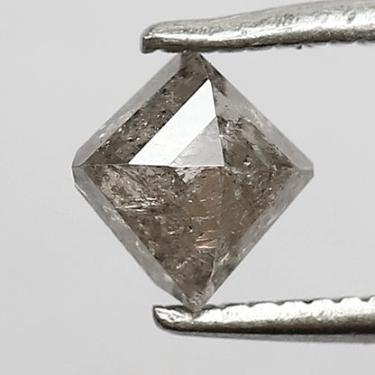 Kite shape 0.55 CT natural loose diamond 5.70 mm light brown color salt and pepper diamond for wedding band