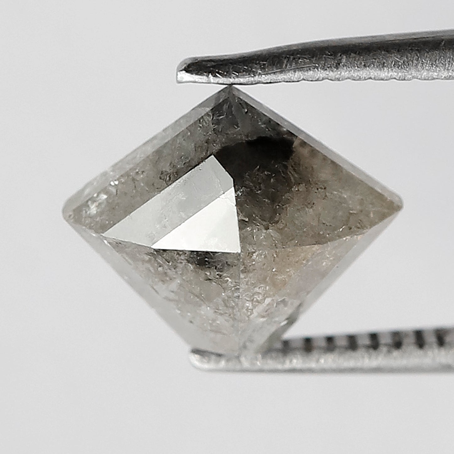 1.67 CT Kite shape gray black salt and pepper diamond natural loose diamond for wedding ring