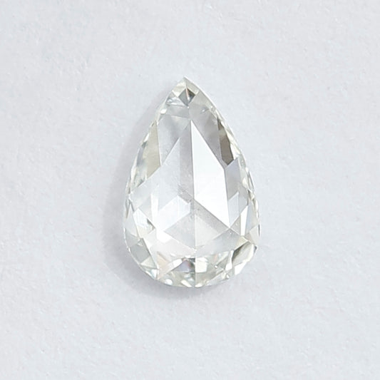 0.33 CT Pear Shape Natural Rose cut Diamond, 6.00 mm GH color VS clarity Loose Earth Mined Diamond For Promise Ring