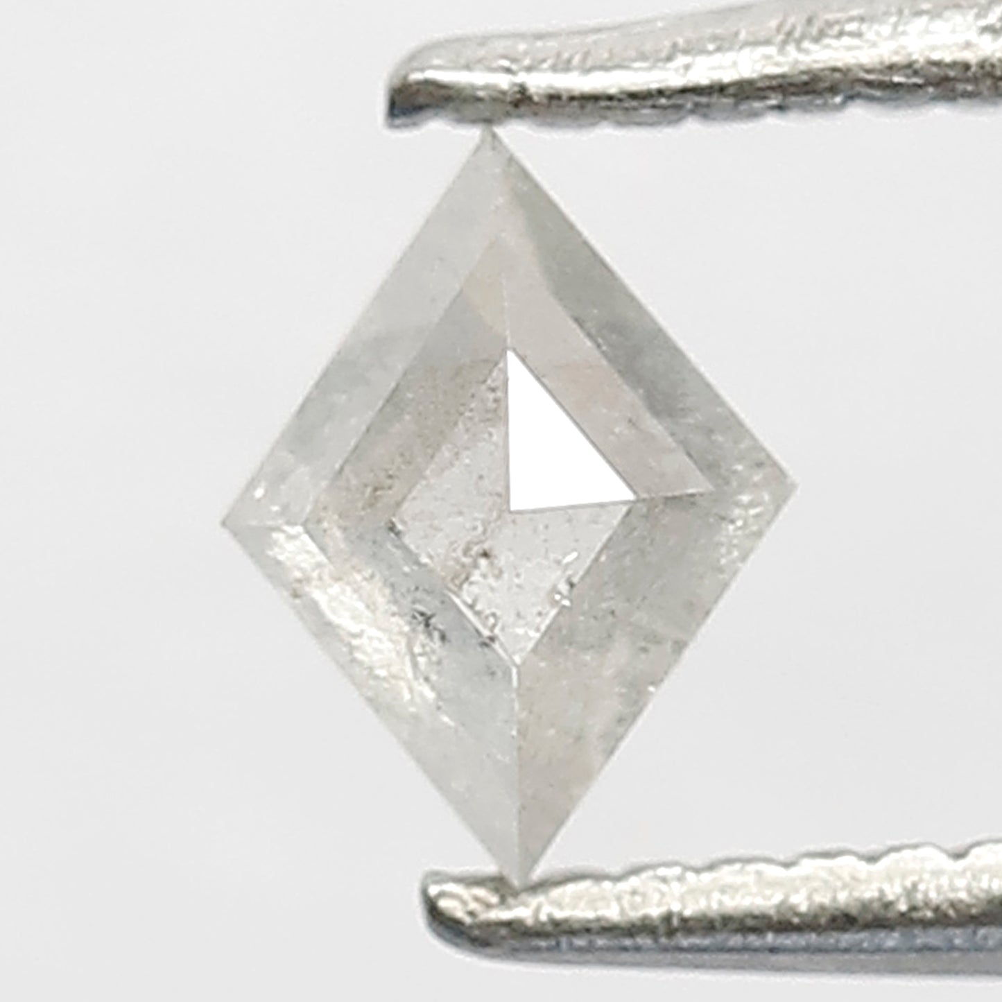 0.34 CT Kite Shape Loose Natural White Color Diamond 5.8 MM Conflict Free Salt and Pepper Diamond For Proposal Ring