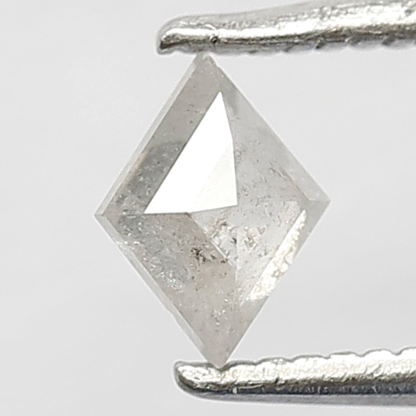 0.34 CT Kite Shape Loose Natural White Color Diamond 5.8 MM Conflict Free Salt and Pepper Diamond For Proposal Ring