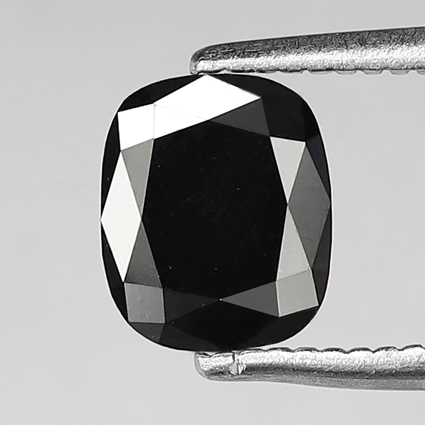 Natural Treated Black Diamond 0.87 Ct | Pear Shape Conflict Free Loose Diamond for Custom Pendant and Ring