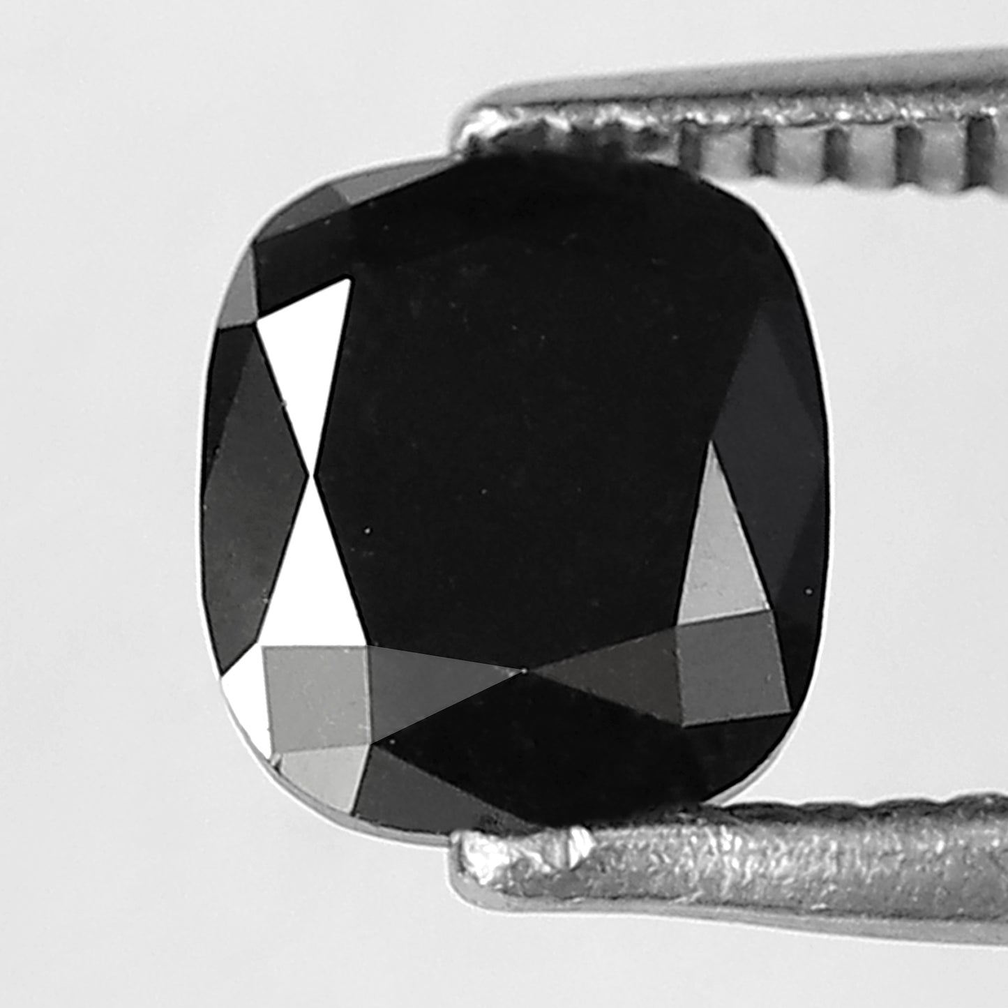 Natural Treated Black Diamond 0.87 Ct | Pear Shape Conflict Free Loose Diamond for Custom Pendant and Ring